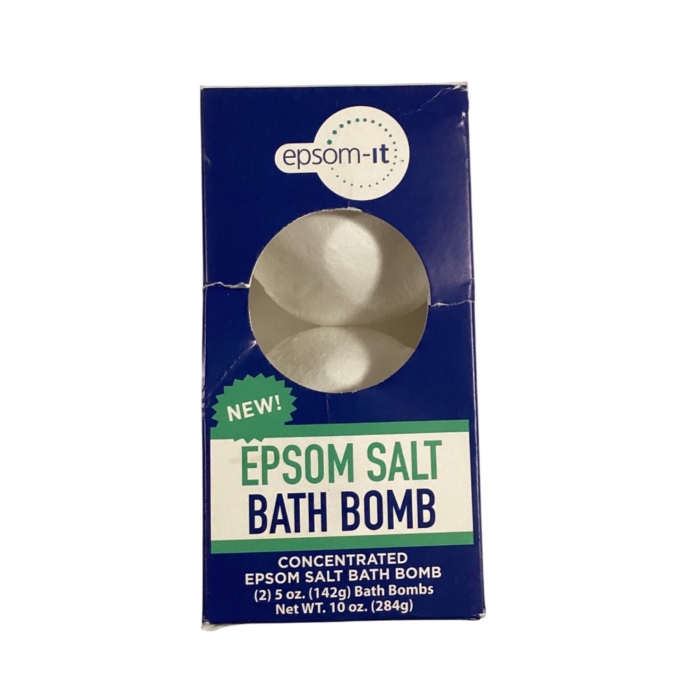 Epsom-It‎ Epsom Salt Bath Bomb Concentrated Muscle Recovery 2 Count